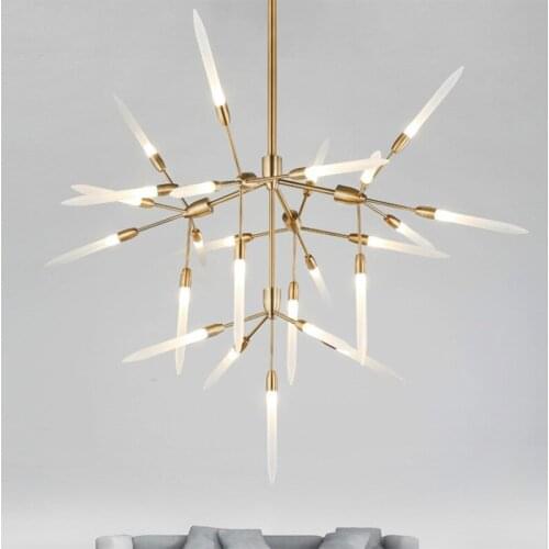 Modern Led G9 Chandelier For Living Room Lustre Luminaria Chandelier Lighting Drop Light Indoor Lighting Fixtures Lamparas