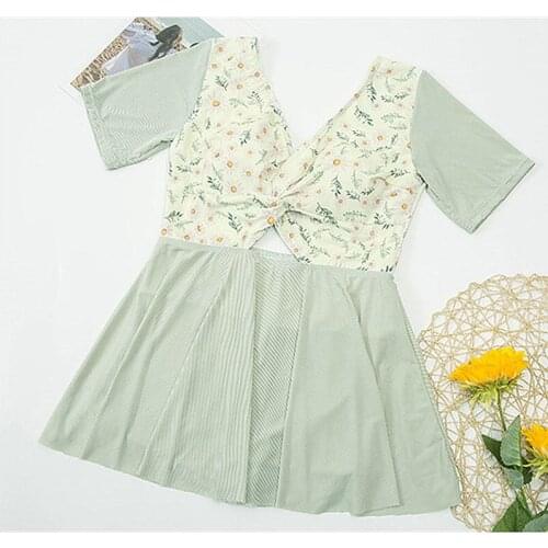 STAERK fairy skirt van ins wind block belly fat show thin big yards mm200 jin conservative bubble hot spring bathing suit