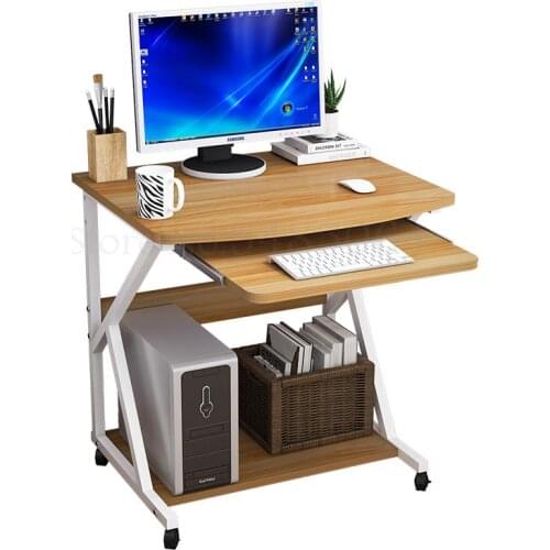 Computer Desk Desktop Home Single Small Apartment 60cm Simple Table Mini Multifunctional Bedroom Writing Table Removable