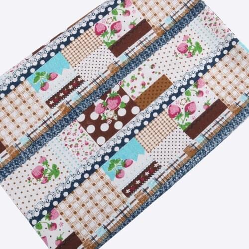 Nanchuang Cotton Linen Fabric For Patchwork Hometextile Cloth For Sofa Curtain Bags Doll Cushion Cover Material 100x150cm