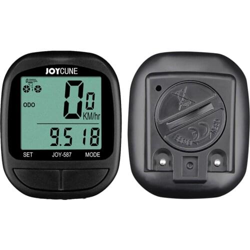 Waterproof Bicycle Computer Wired Cycling LCD Display Digital Odometer Stopwatch Bike Speedometer Riding Speed Accessories