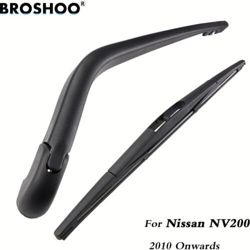 BROSHOO Car Rear Wiper Blades Back Windscreen Wiper Arm For Nissan NV200 Hatchback (2010-) 355mm,Windshield Auto Styling