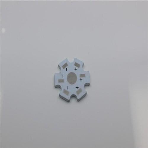 1W 3W 5W high-power LED PCB plum flower form Aluminum plate diameter:20mm