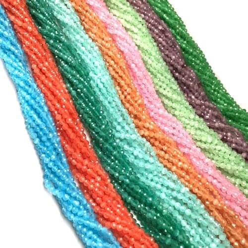 Natural Stone Faceted Scattered Beads Charm Agates Crystal Small Beads for Jewelry Making DIY Necklace Bracelet Accessories