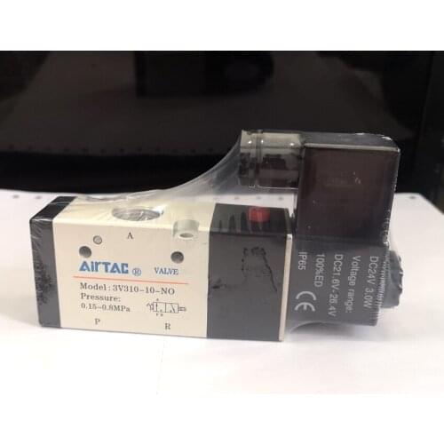 AirTAC Solenoid Valve 3V310-10 Normally Open 3/8'' Normally Closed 3/2 way Pneumatic Solenoid Valve