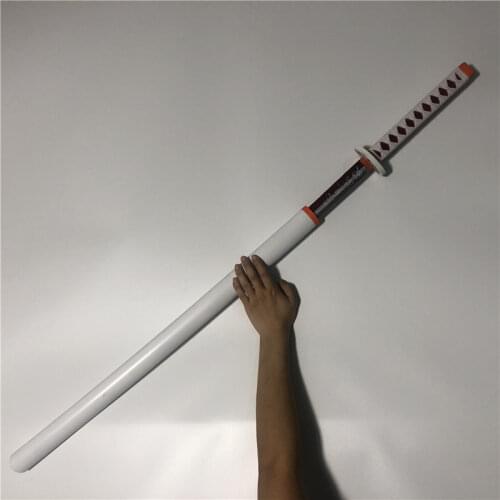 104cm Kimetsu no Yaiba Sword Weapon Demon Slayer Tsuyuri Kanawo Cosplay Sword 1:1 Anime Ninja Knife PU toy