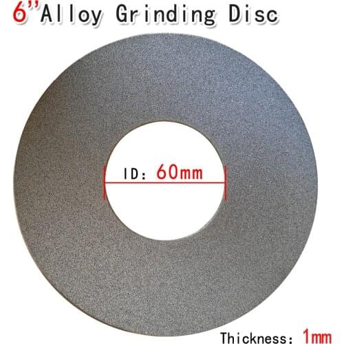 Alloy grinding disc outer diameter 6 inch (150mm) and inner diameter 60mm grinding tools Available for dry and wet grinding