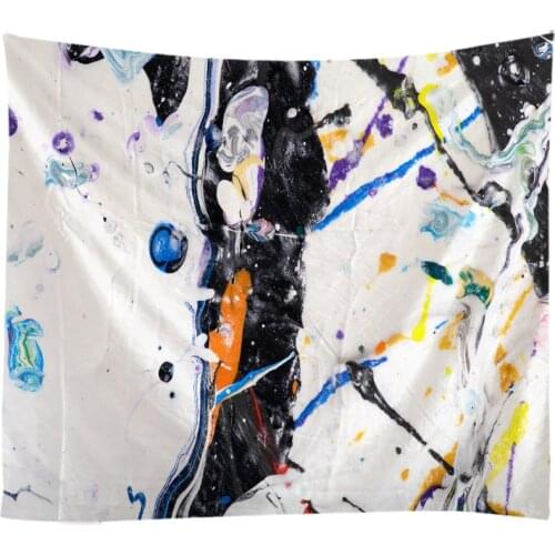 Creative 3D Printing Marbleization Apply Marbling Veined Marble Tapestry Wall Hanging Bed Spread Beach Towel Table Cloth YogaMat