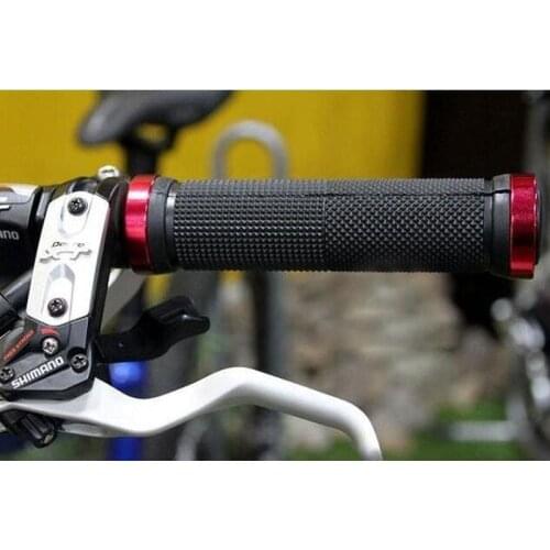 Cycling Mountain Bike Bicycle Grips Handlebar Handle Bar Grips End LOCK-ON Bike Grips Bicycle Accesorries