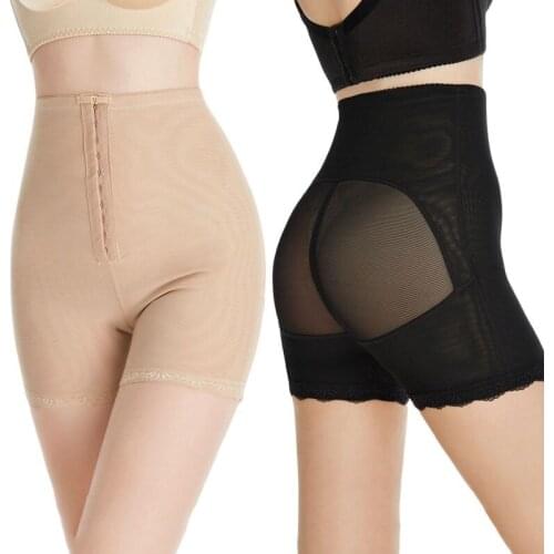 Womens Control Panties Waist Trainer Butt Lifter Tummy Briefs Underwear for Woman Lace Breathable Body Shapers Slimming Panty