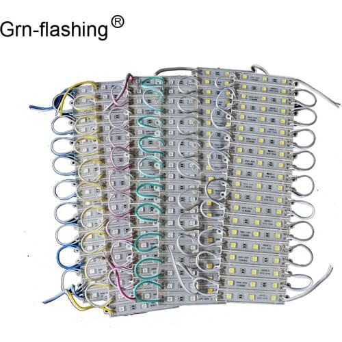 20Pcs/lot IP65 Waterproof DC12V 5050 3LEDs LED Module advertisement lamp LED Modules LED backlight for mini sign and letters