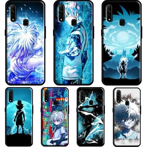 Killua Zoldyck Hunter X Hunter Case For OPPO A53 A31 2020 A5 A9 A15 A52 A72 A92 A1K A83 A91 A5S Find X3 Pro Reno 2Z Cover