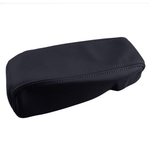Black Car Armrest Box Cover Center Console Lid Protector Skin Fit for Toyota 4Runner 1996 1997 1998 1999 2000 2001 2002