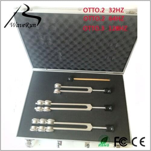 Physiotherapy tuning fork OTTO Tuner Sets-64HZ, 32HZ, 128HZ K1505 tuning fork