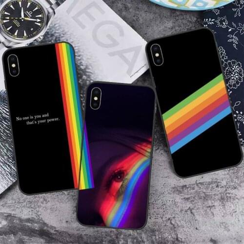 Gay Lesbian LGBT Rainbow Pride Phone Case for iPhone 12 11 mini pro XS MAX 8 7 6 6S Plus X 5S SE 2020 XR