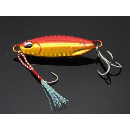 Artificial Jig Bait Professional Anti-Corrosion Metal Fishing Lure 3D Eyes High Quality Freshwater Fishing Lure Hard bait