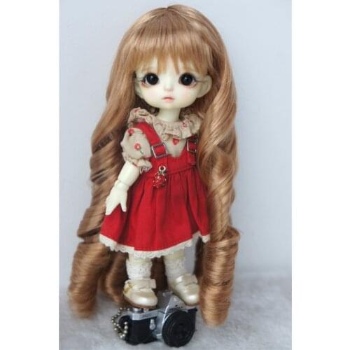 JD153 1/8 1/6 YOSD Hot Dog Roll BJD Wigs 5-6inch 6-7inch Synthetic Mohair Doll Wigs