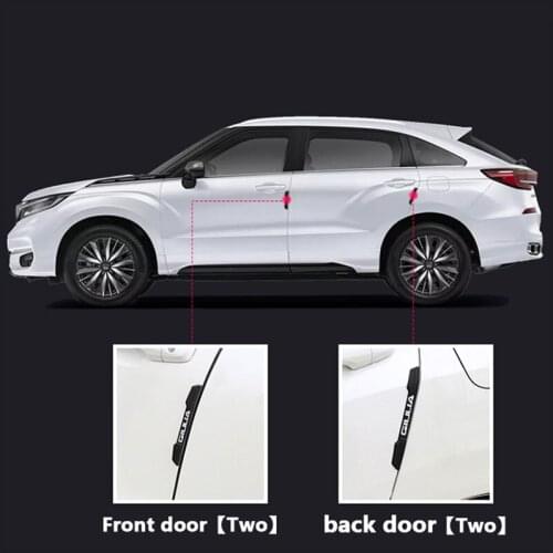 Car Door Anti-collision Strip Anti-scratch Sticker for Alfa Romeo Giulia Stelvio Modified Decoration Accessories