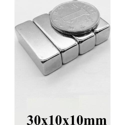 1~20PCS 30x10x10 mm Super Strong Sheet Rare Earth Magnet 30x10x10mm Block Rectangular Neodymium Magnets N35 Magnet 30*10*10 mm