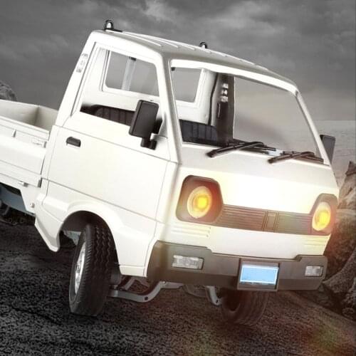 D12 1:10 2WD RC Car Simulation Drift Climbing Truck LED Light On-Road 260 Brushed Motor D12 Car 1/10 For Kids Gifts Toys