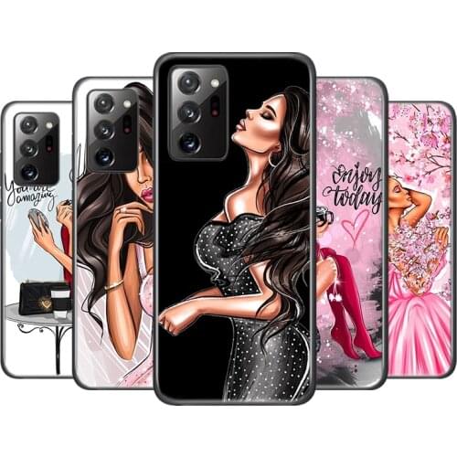 Fashion Girl Baby For Samsung Galaxy A01 A11 A12 A21 A21S A31 A41 A42 A51 A71 A32 A52 A72 A02S UW Phone Case