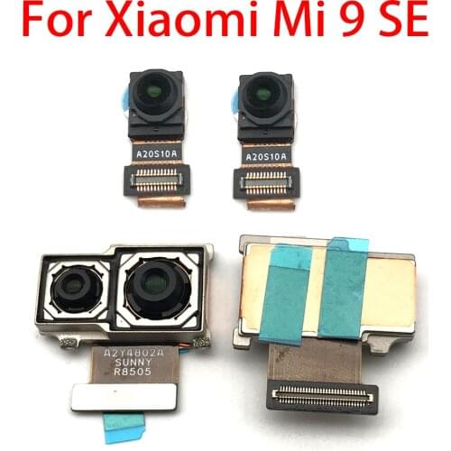 Back Rear Camera Module Flex Cable + Front Facing Camera Replacement For Xiaomi Mi9 Mi 9 Se 9Se
