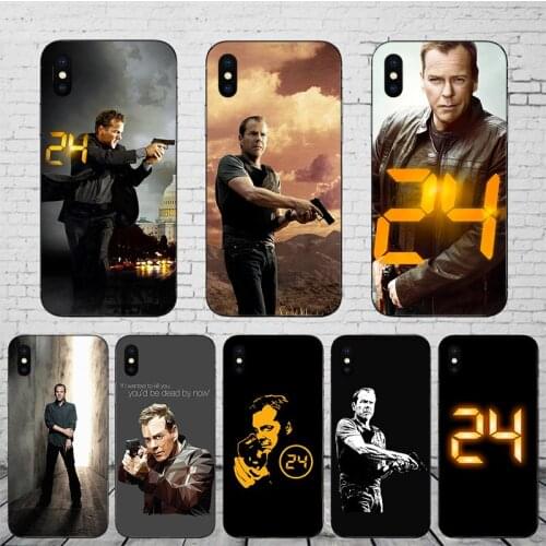 TV Series 24 Jack Bauer Soft Phone Case For Iphone 12 Mini SE 2020 XS X Xr 11 Pro Max 6S 8 6 7 Plus Cover 5s 5 TPU Shell