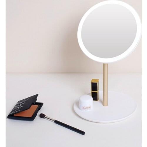 New Mini Foldable Mirror With Led Lights For Traveling
