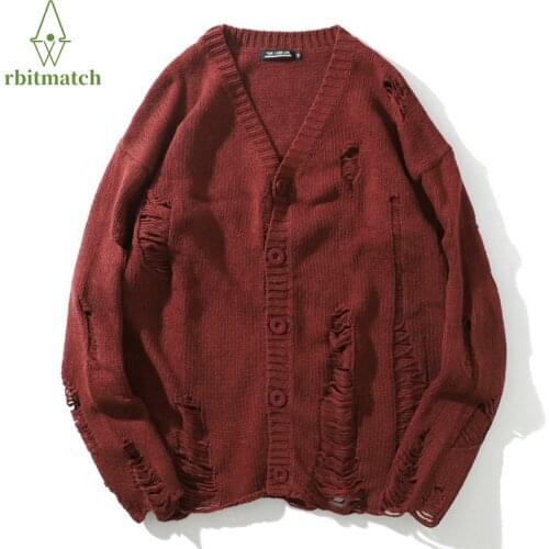 Autumn Women And Man Sweaters Oversize Hip Hop Streewear Knitted Loose Cardigan Thin Cotton Sweaters Man Harajuku Tops Couples