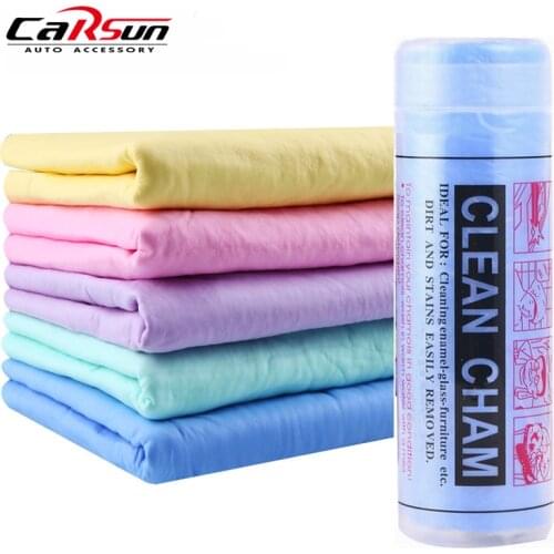 43*32cm PVA Chamois Car Wash Towel Cleaner car Accessories Car care Home Cleaning Hair Drying Cloth