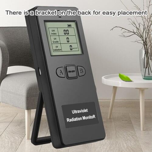 Portable Digital Ultraviolet Radiation Detector Ultraviolet UVI Meter Radiometer Tester Protective Equipment Testing