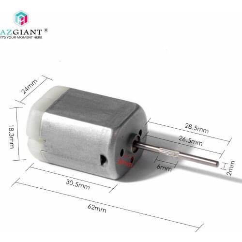 Factory Supply 280 Auto Motor Car Door Lock Actuator Repair Motor 12V DC In Different Size