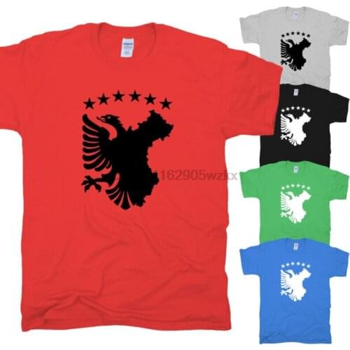 Autochthonous Flagge Flag Albanien Kosovo Kosova Shqiptar Albania T-Shirt S-XXL