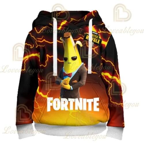 Fortnite Battle Royale Boys Hoodie Unisex 3D Print Streetwear Punk Hip Hop Sweatshirt Men Hoodie Harajuku Top Kids Hoodie