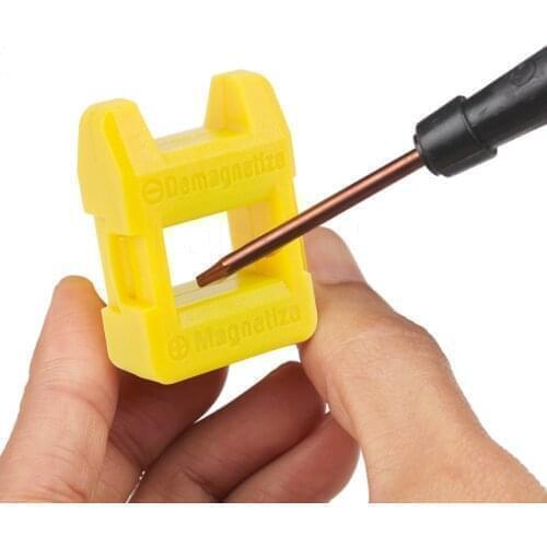1pc Mini 2 in 1 Magnetizer Demagnetizer Tool Screwdriver Magnetic High Quality 4 Colours