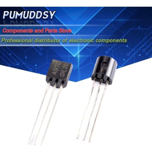 100PCS 2SA970 2SC2240 (50PCS* A970 +50PCS* C2240 ) TO-92 Bipolar Transistors - BJT NPN IC