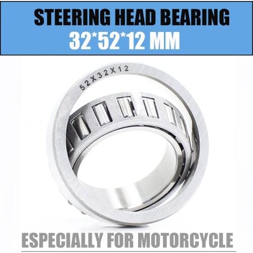 32*52*12 mm 1PC Steering Head Bearing 325212 Tapered Roller Motorcycle Bearings