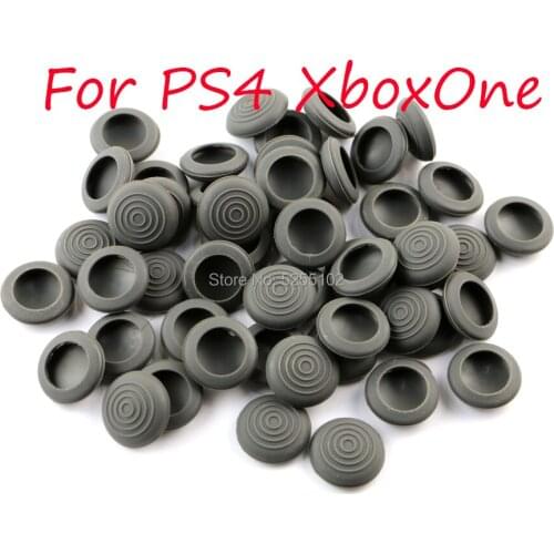 500pcs Thumb Grips For PS4 XBOXONE Playstation4 NS Switch Controller Joystick Cap Silicone Rubber for PS4 XboxOne non-slip cap