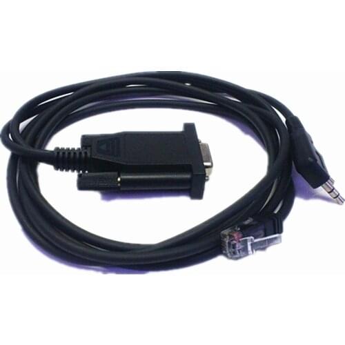 6 Pin New 2 in 1 Programming Program Cord Cable For Kenwood Two Way Radio KPG-4 KPG-22 Walkie Talkie Accessories