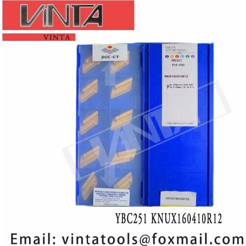 Free shipping high quality 10pcs/lots YBC151 YBC251 KNUX160410R12 cnc carbide turning inserts