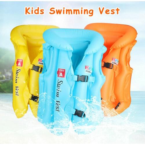Childrens inflable swimsui Baby life jacket floating inflable swimsuit Buoyancy Baby floating inflatable Kids swimming vest 2-6