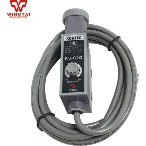 Kontec Photoelectric Sensor With Single and Double Color Eye For Printing Machine