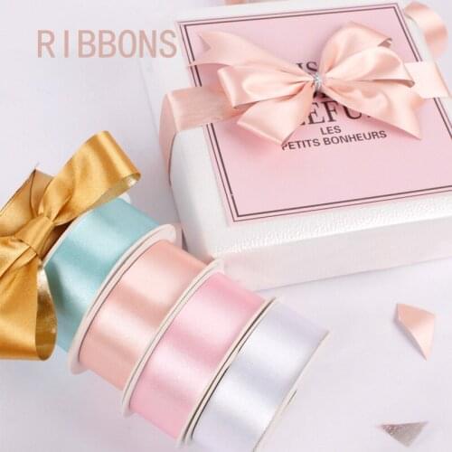 2.5CM Novel Decoration Ribbon Fashion Color Flower Gift Package Ribbon Festival Celebration Cake Surround DIY Material Ribbon