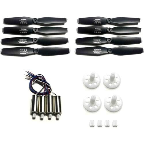 Propeller Blades Wings Motors Engines gear part kit for 4D-F6 GPS Drone 4DRC F6 RC Quadcopter Spare Parts Accessories