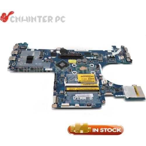 NOKOTION For Dell Latitude E6230 Laptop Motherboard I5-3320M CPU DDR3 QAM00 LA-7731P CN-0FJ4D9 0FJ4D9 MAIN BOARD