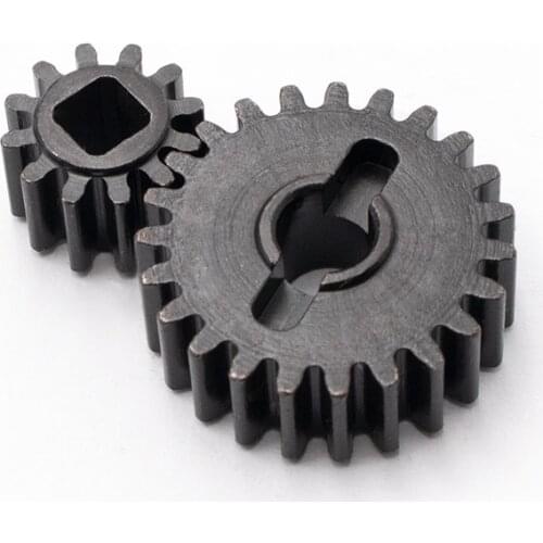 KYX Racing Hardened Steel 32P Portal Gear Set 23T/12T 2pcs Upgrades Accessories for RC Crawler Car Axial SCX10 III AXI03007