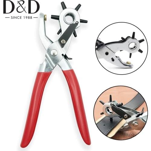 Hole Punch Tool Belt Hole Puncher Kit Leather Hole Punch Set for Belts Pet Collars Handbags Straps Shoes Craft Hole Punch Tool