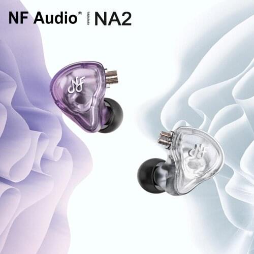NF Audio NA2 Dual Cavity Dynamic In ear Monitor Earphone Hifi Music Audiophile Musician IEMs Earbuds 2 Pin 0.78mm Cable