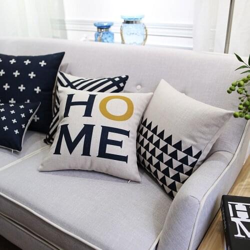 Gothic Style Lumbar Pad Cushion Cover Decorative Home Textile Colorful Almohada Soft Seat Car Linen Cushion Pillow Case Bo-11