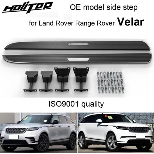 New arrival running board side step side bar pedal for Range Rover Velar 2017-2020.reliable quality,easy installation